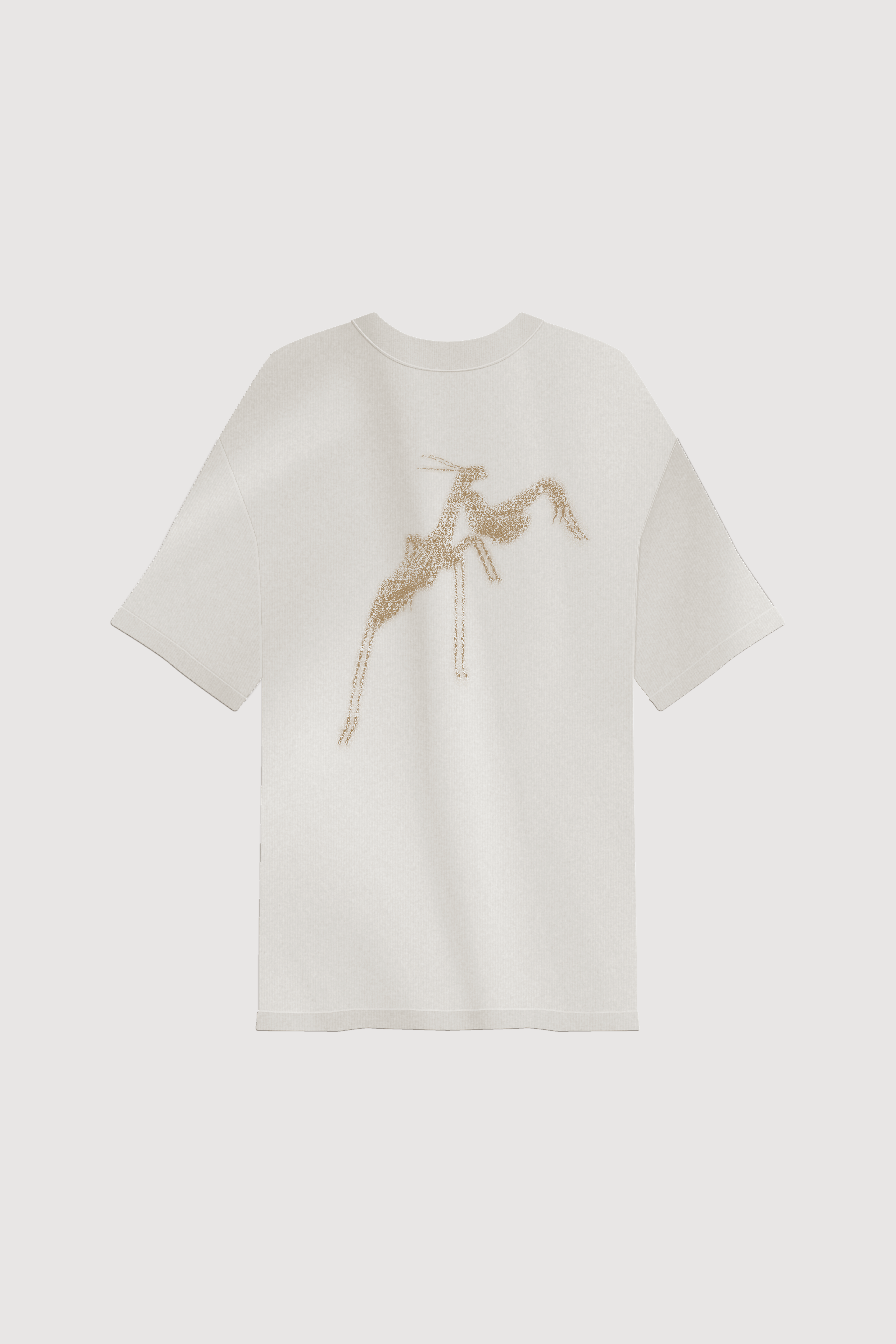 Mantis Tee offwhite alternate view