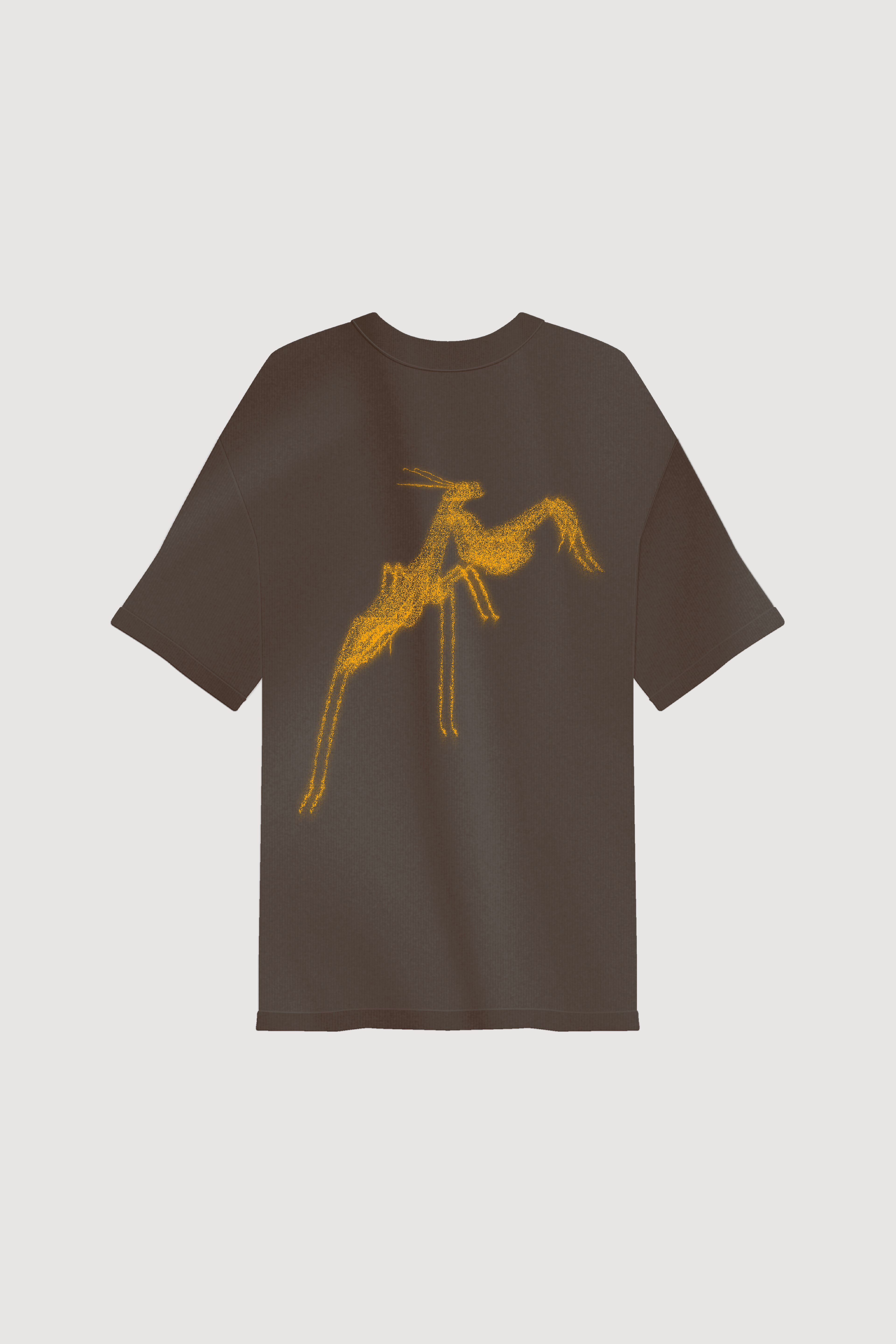 Mantis Tee Brown alternate view