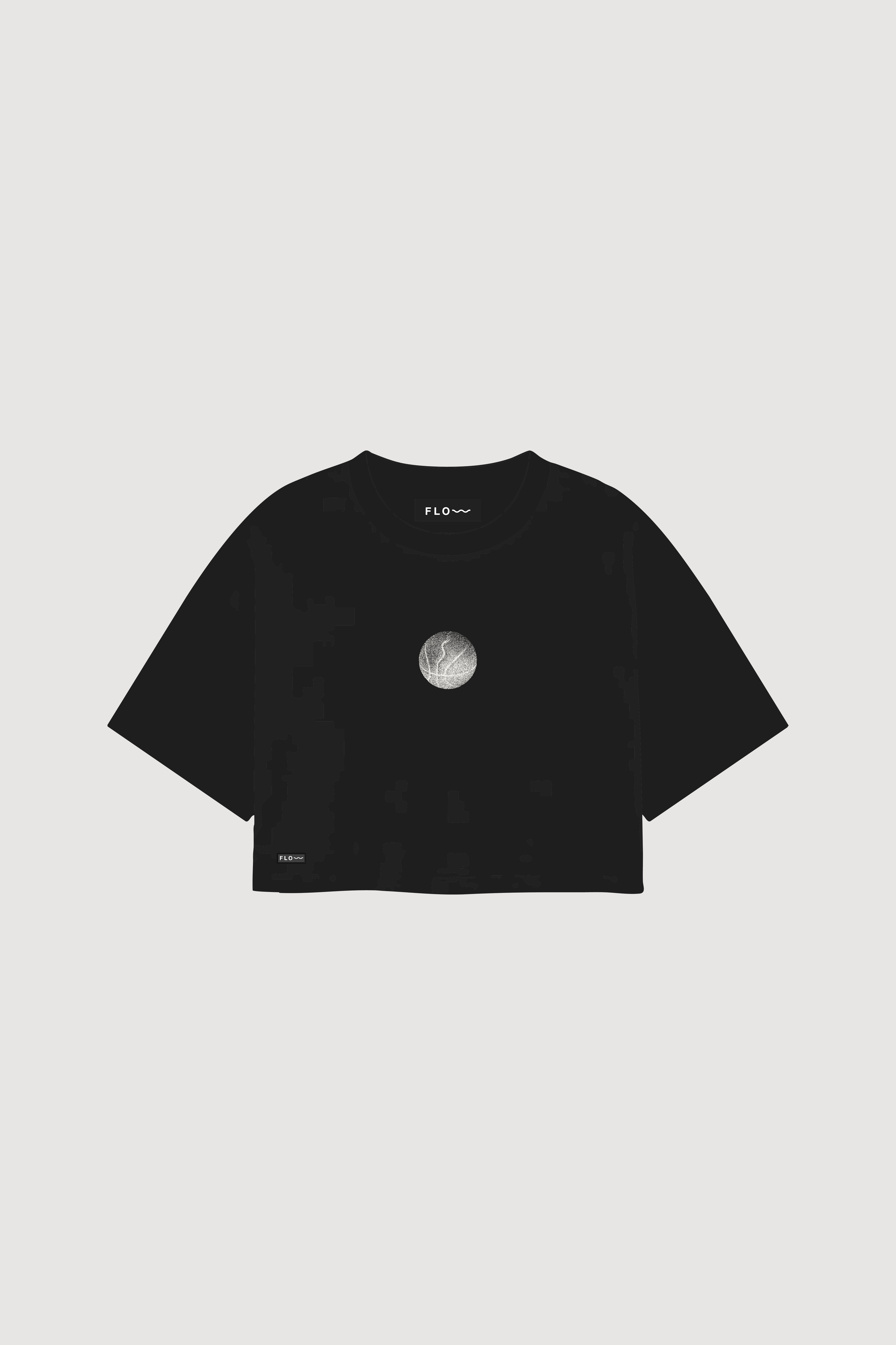 Basketball Crop Top Black
