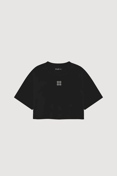 LTMF Crop Top Black