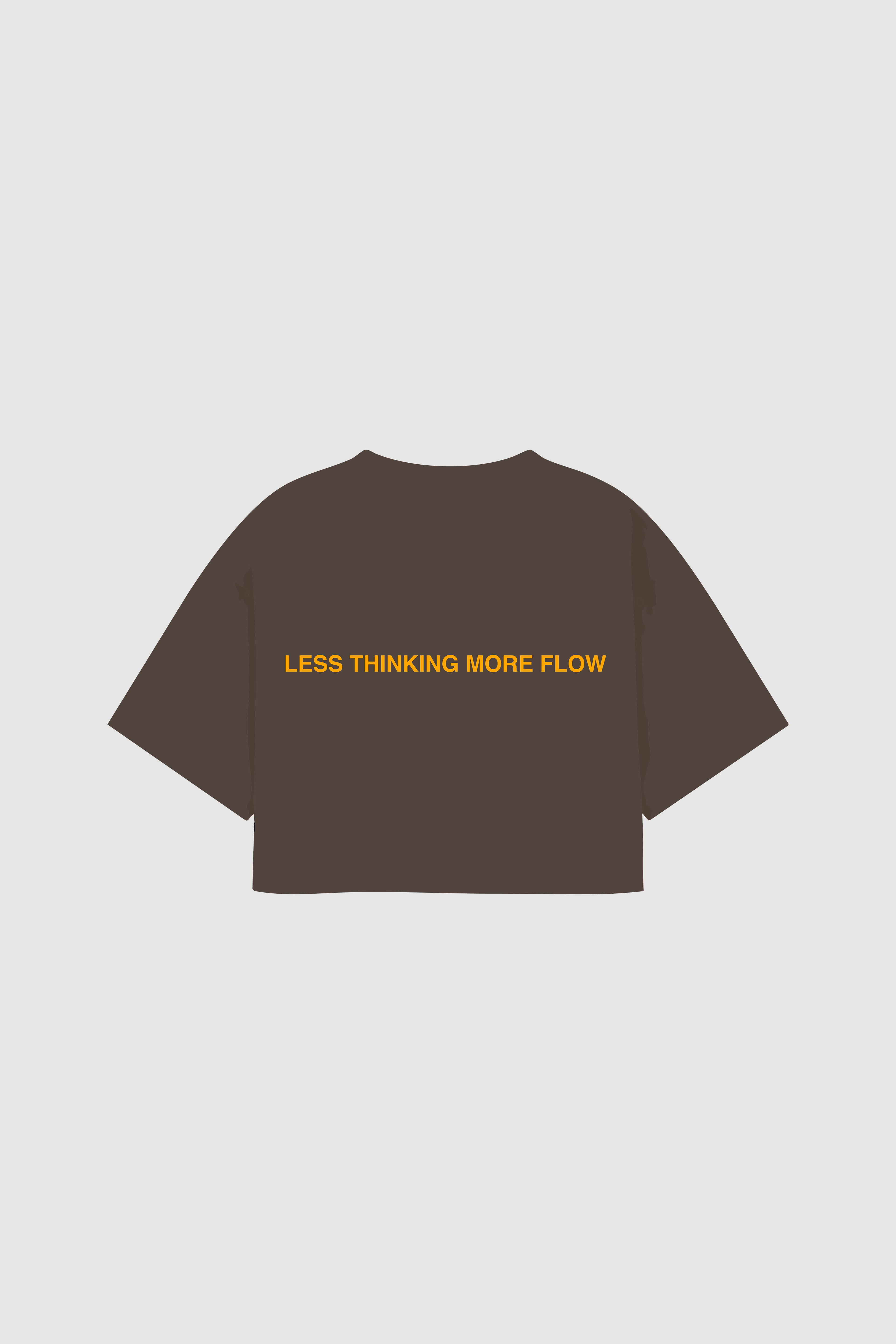 LTMF Crop Top Brown alternate view