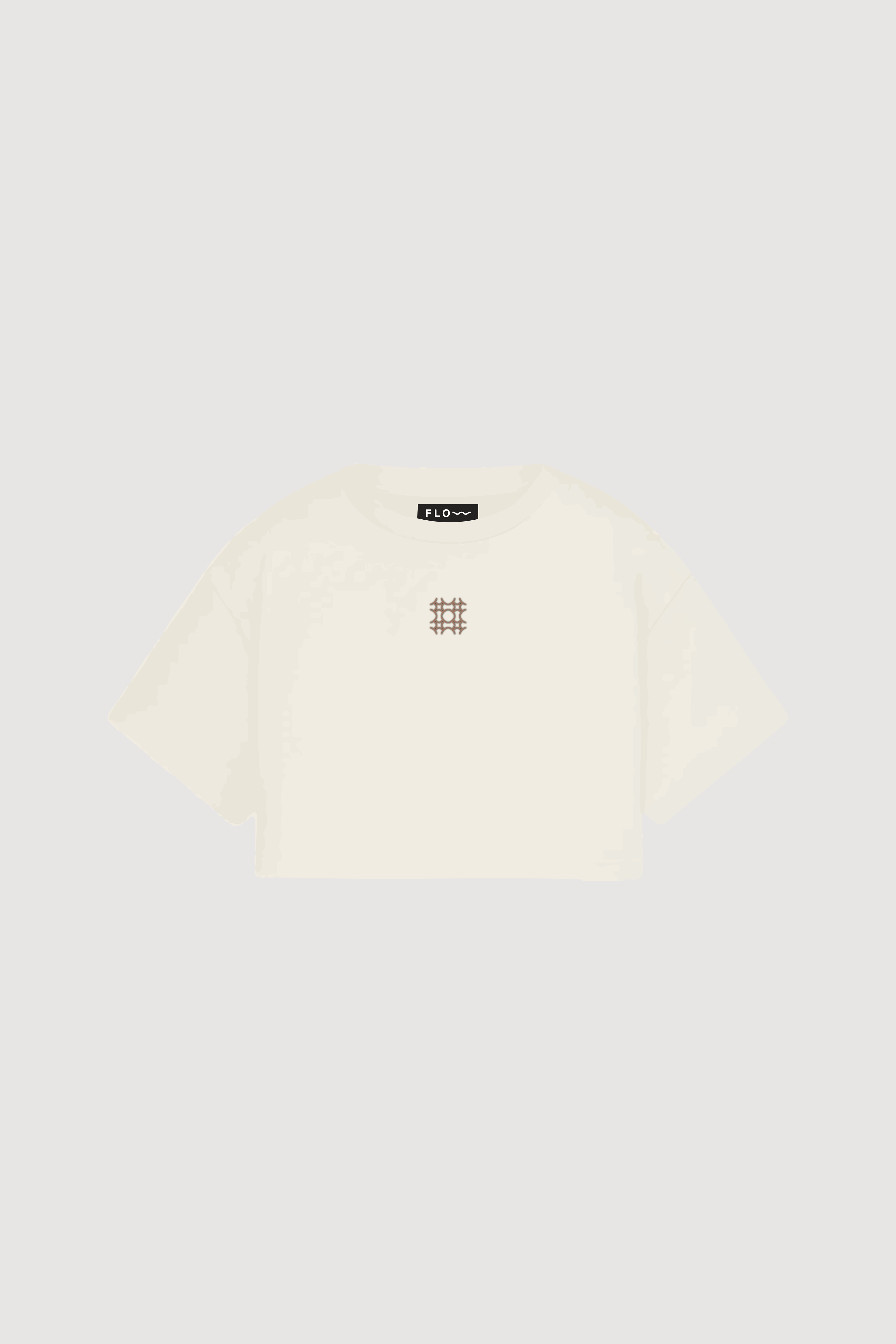 LTMF Crop Top Off White