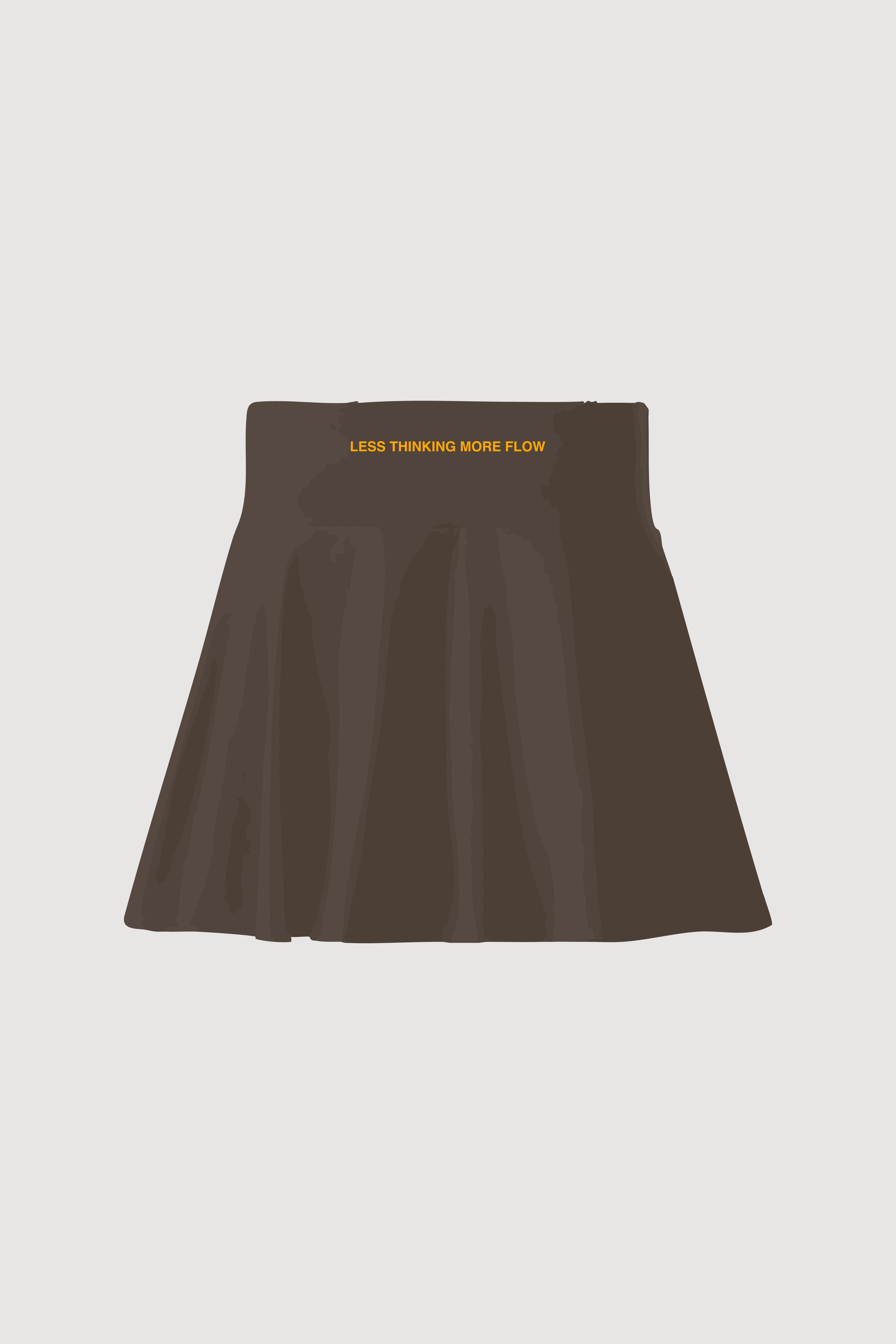LTMF Skirt Brown alternate view