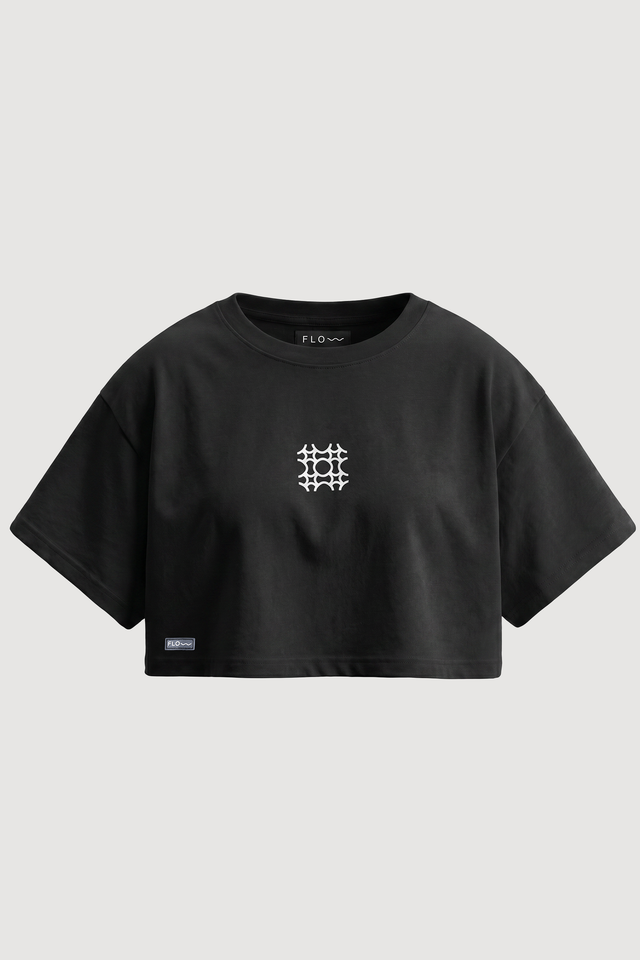 LTMF Crop Top Black