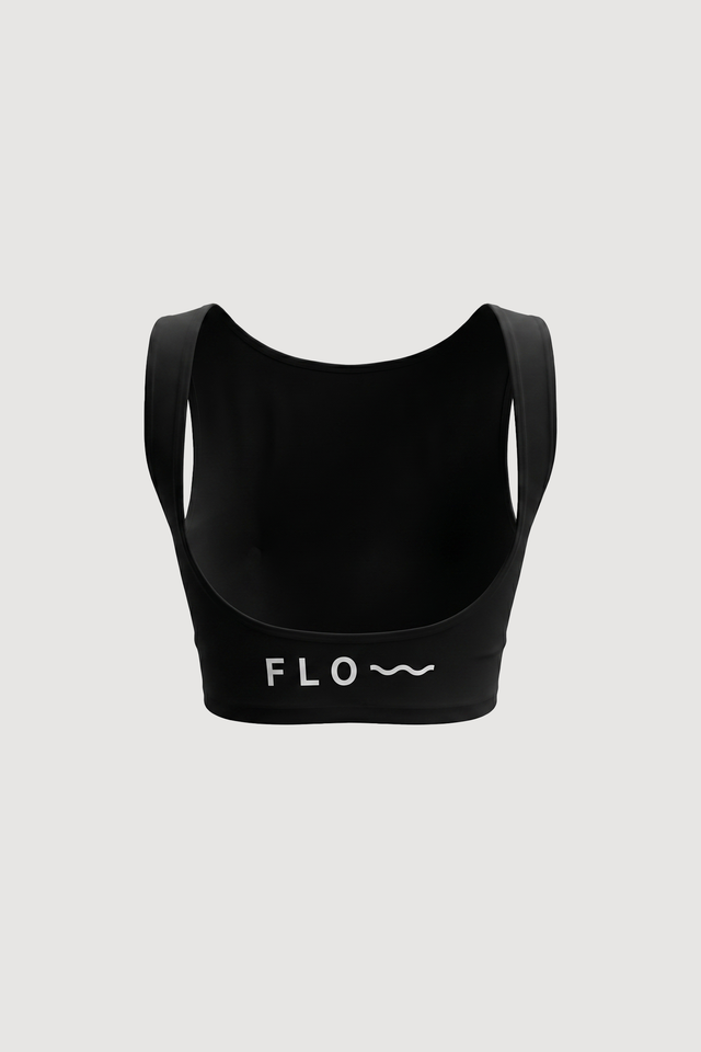 Back Crop Top black alternate view