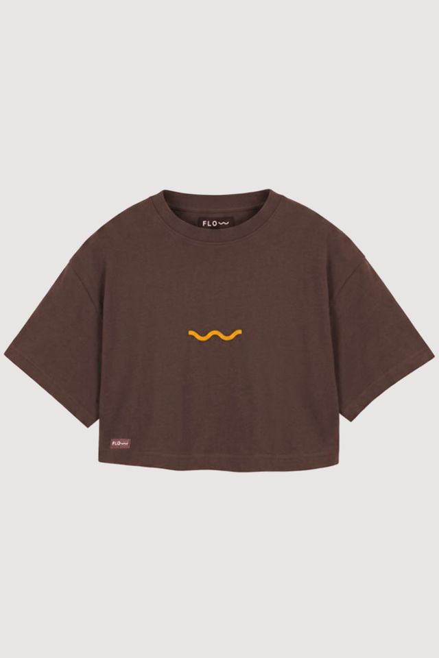 Mantis Crop Top Brown