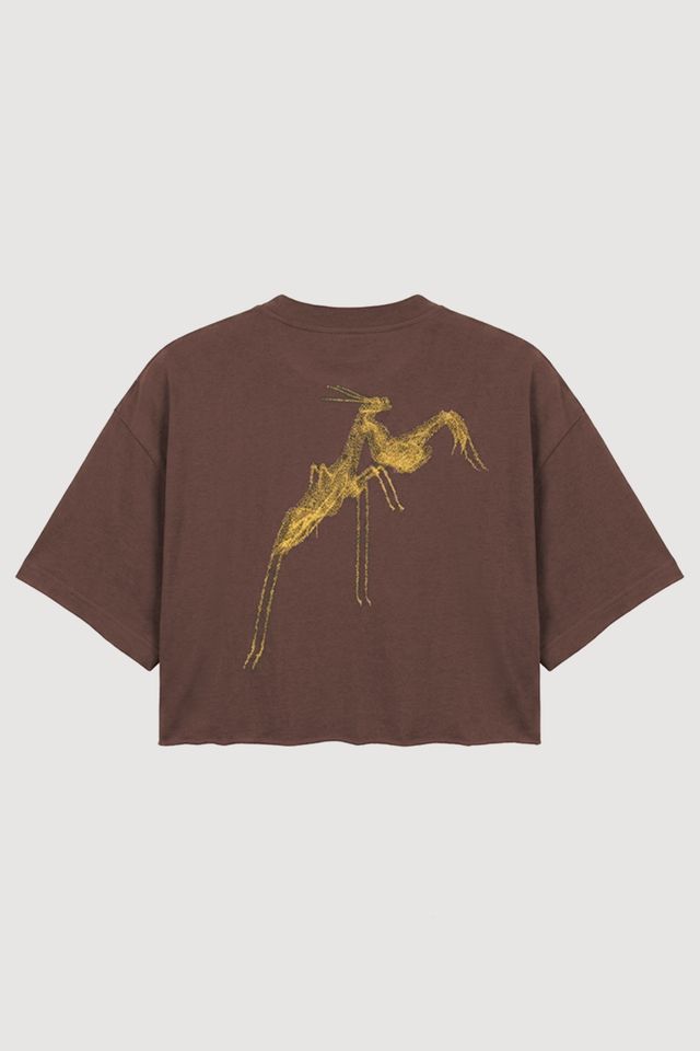 Mantis Crop Top Brown alternate view