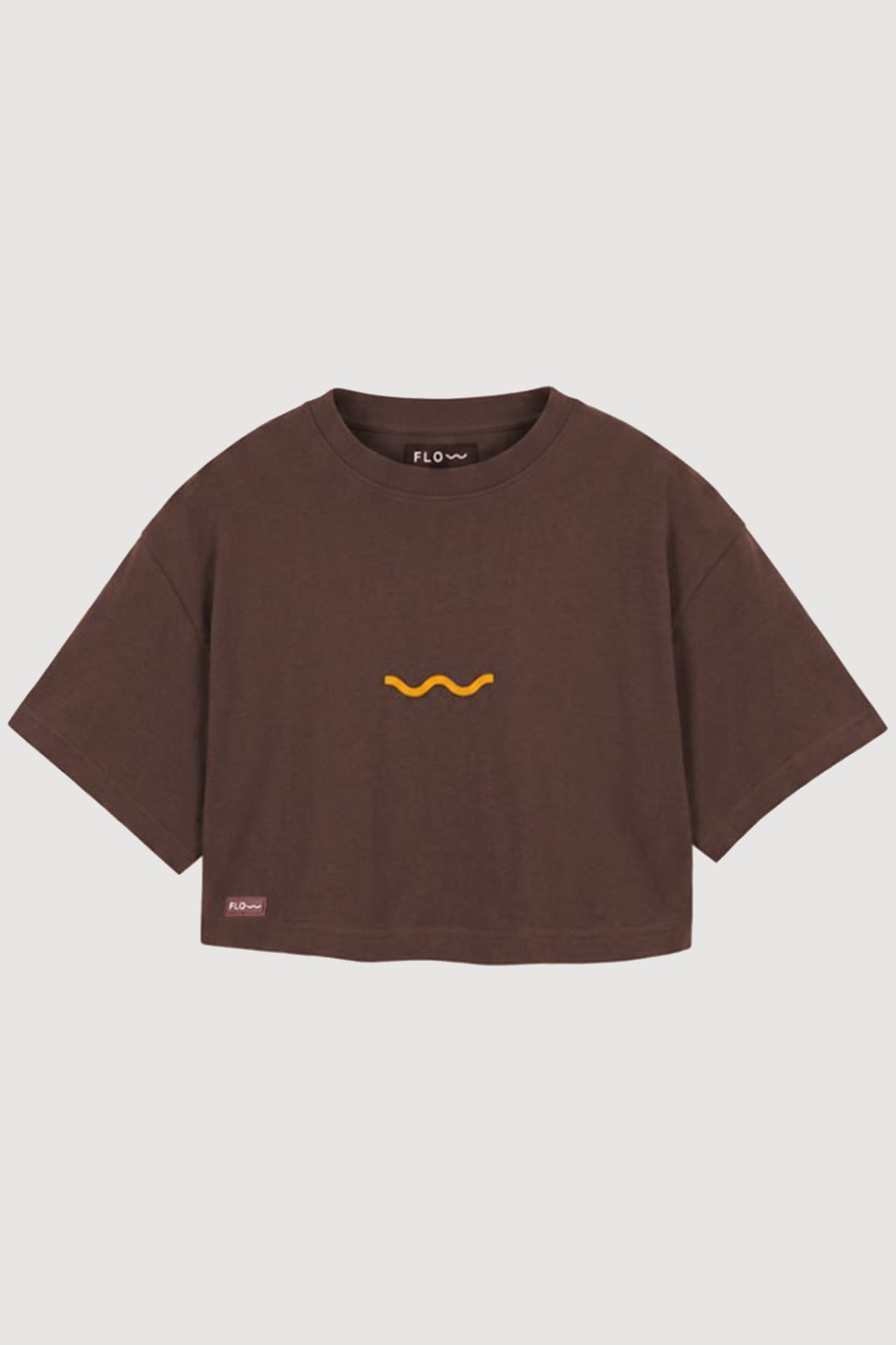 Mantis Crop Top Brown