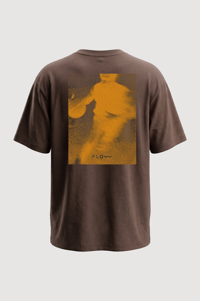 Basketball Tee Brown alternate view