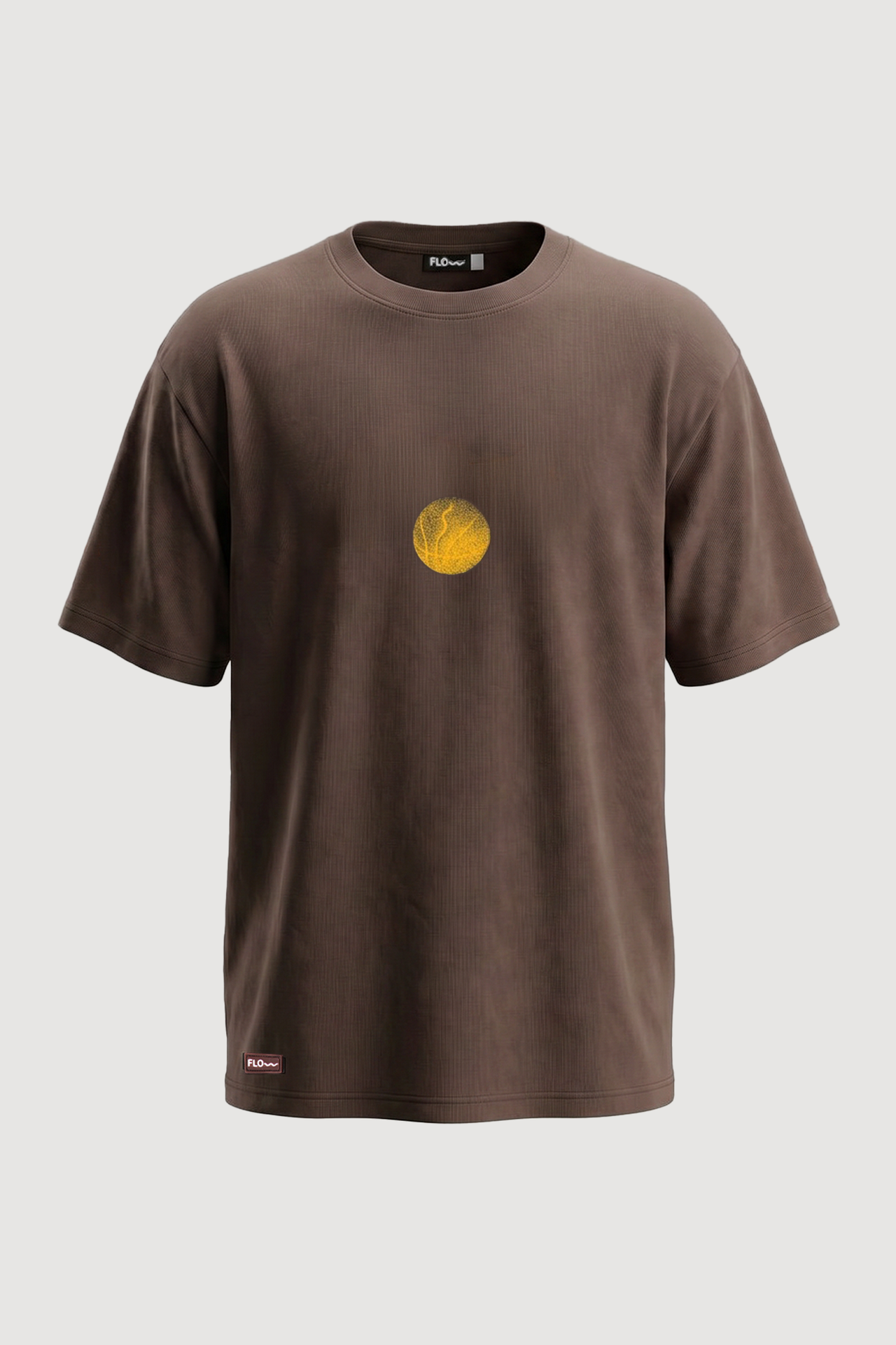 Basketball Tee Brown