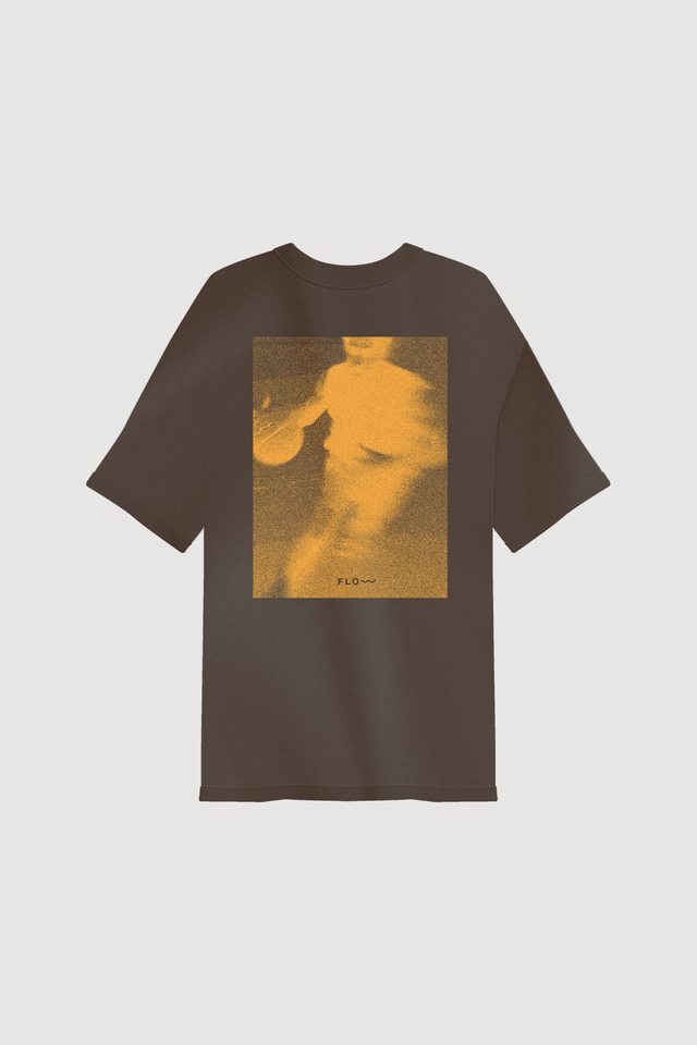Basketball Tee Brown alternate view