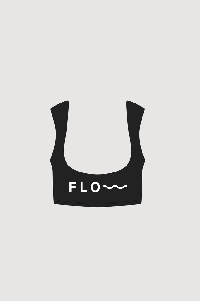 Back Crop Top black alternate view