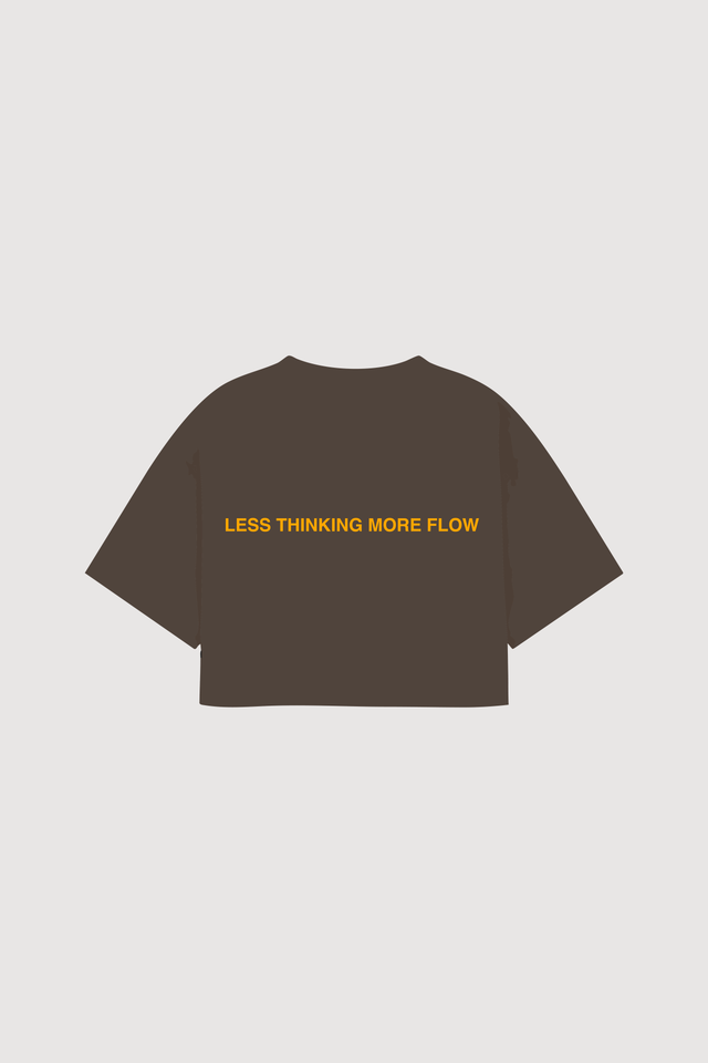 LTMF Crop Top Brown alternate view